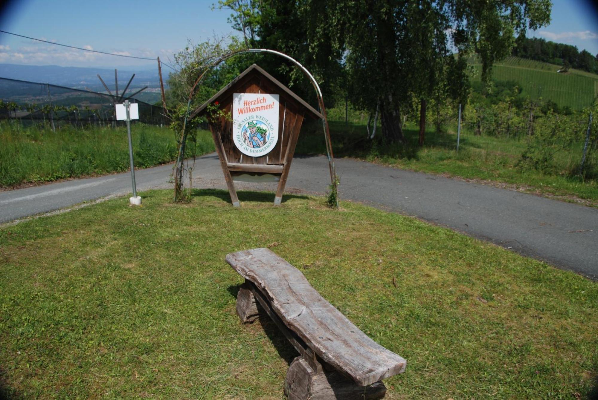Naturpark-.Weinbergferienhaus Kitzeck im Sausal Eksteriør bilde